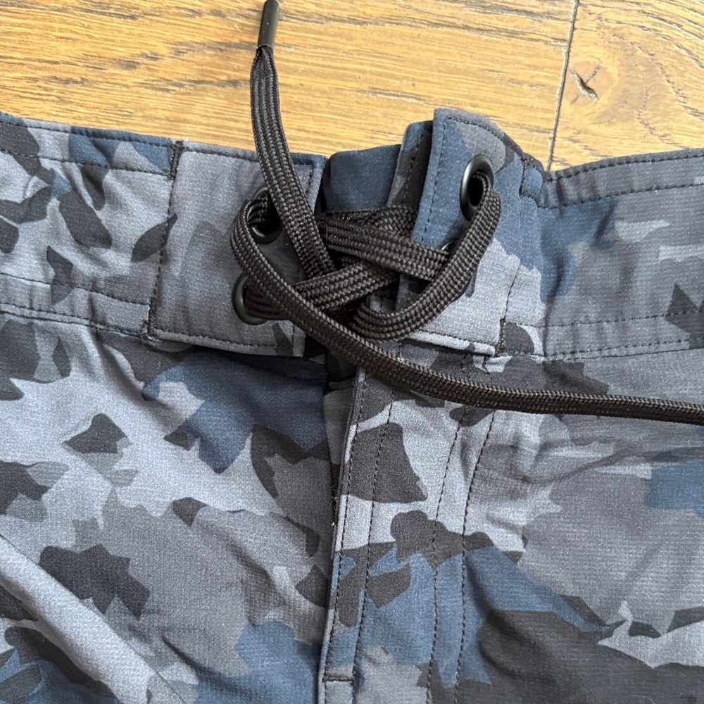 Humankind Gray and Black Patterned Shorts - Picture 5 of 5
